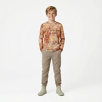 Magellan Outdoors Boys' Mossy Oak Coastal Long Sleeve Crew T-shirt