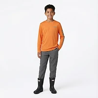 Magellan Outdoors Boys’ Casting Crew Fish Back Long Sleeve T-shirt