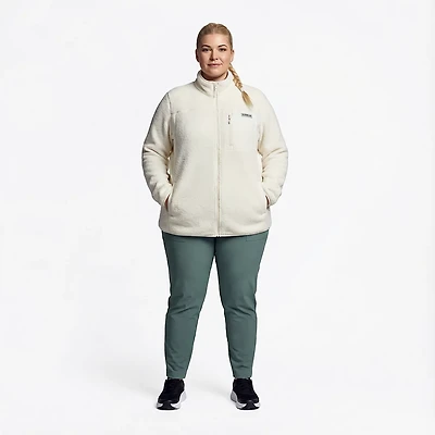 Magellan Outdoors Women's Plus Campfire Fleece Sherpa Jacket