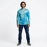 Magellan Outdoors Men's Mossy Oak Coastal Long Sleeve Crew T-shirt