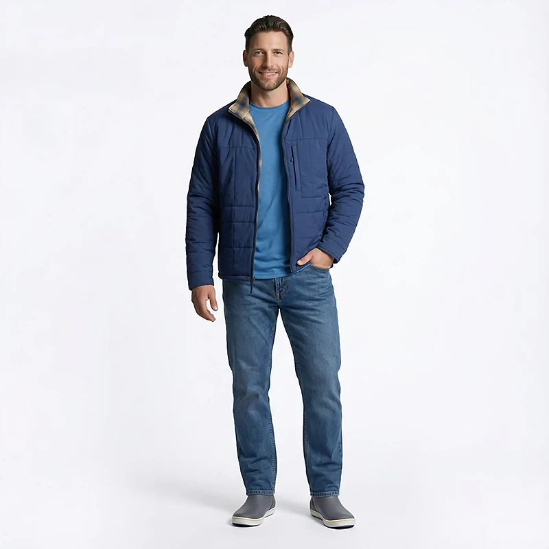 Magellan Outdoors Men's Pro Jacob Wheeler Reversible Insulated Long Sleeve Shirt Jacket