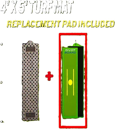 Divot Board Turf Mat Replacement Pad Bundle
