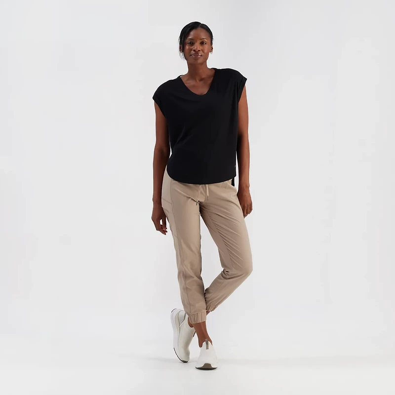 Freely Women's Daily V-Neck T-shirt
