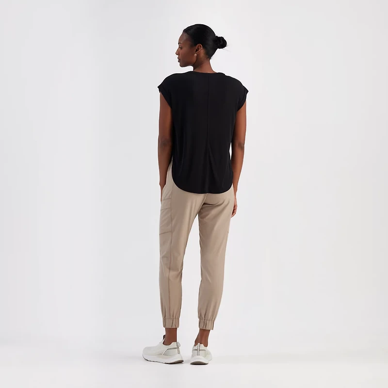 Freely Women's Daily V-Neck T-shirt