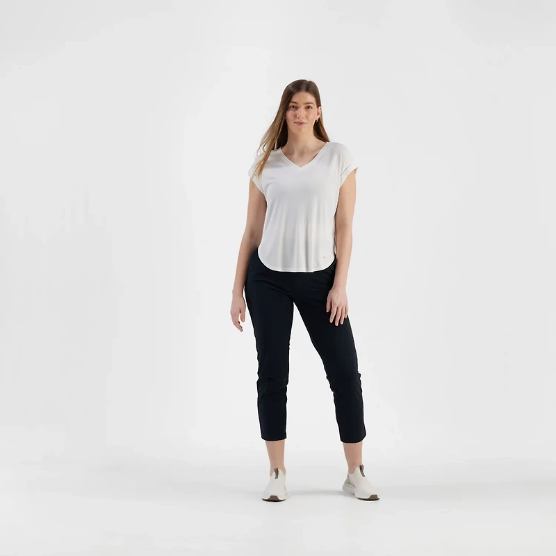 Freely Women's Daily V-Neck T-shirt