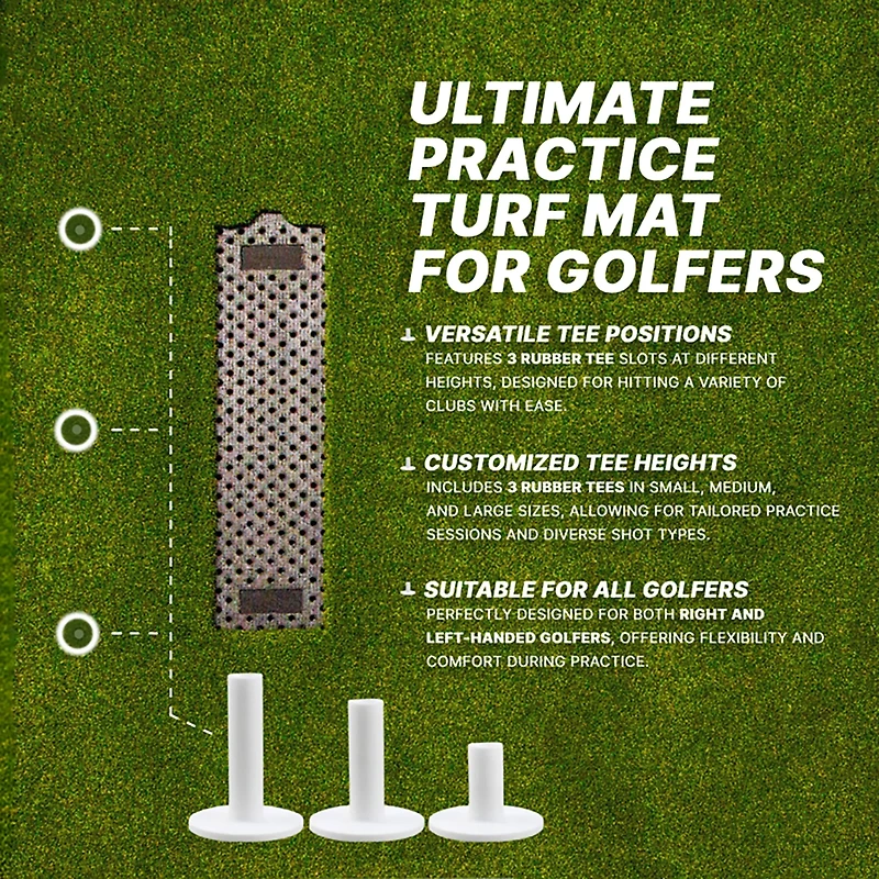 Divot Board Turf Mat Replacement Pad Bundle