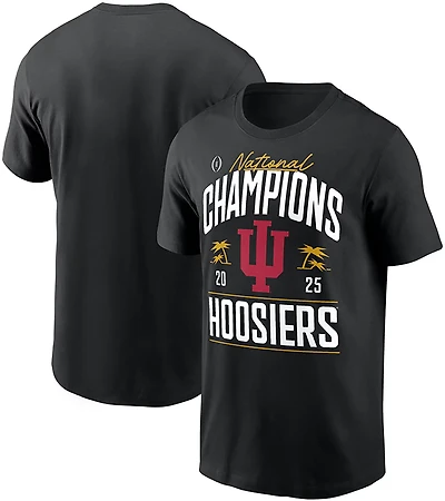 Men's Indiana University Hoosiers 2025 CFP National Championship Replica Locker Room Short Sleeve T-Shirt