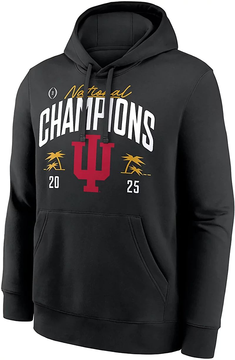 Men's Indiana University Hoosiers 2025 CFP National Championship Replica Locker Room Pullover Hoodie