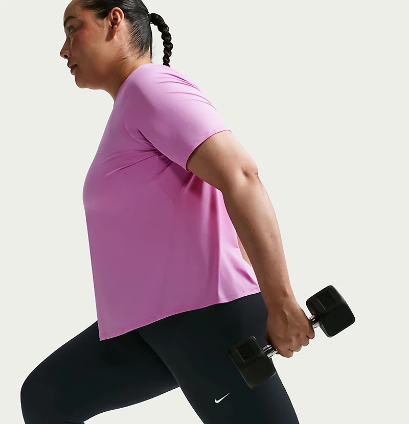 Nike Women's Dri-FIT High-Waisted Plus Crop Leggings