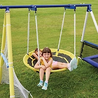 AGame Huddle N Bounce Metal Playset