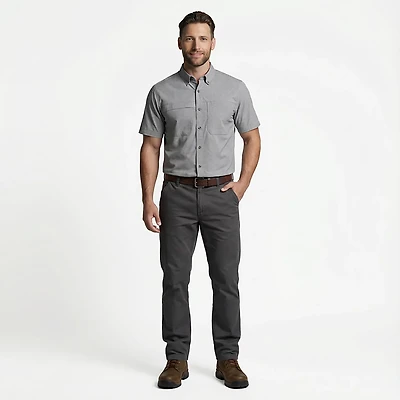 Magellan Outdoors Men's Hickory Canyon Ventilation Short Sleeve Shirt