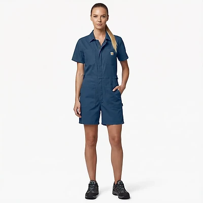 Carhartt Women's TENCEL Fiber Short Sleeve Shortalls