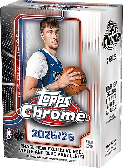 Topps 2025-26 Chrome Basketball Value Box