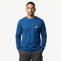 Carhartt Men's Flame Resistant Force Long Sleeve Oil Rig Graphic T-shirt
