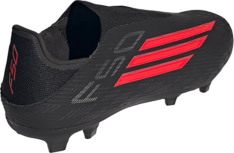 adidas Adults' F50 League Laceless Firm Ground/Multi-Ground Soccer Cleats