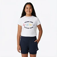 BCG Girls' Lifestyle Cotton Friends Graphic T-shirt