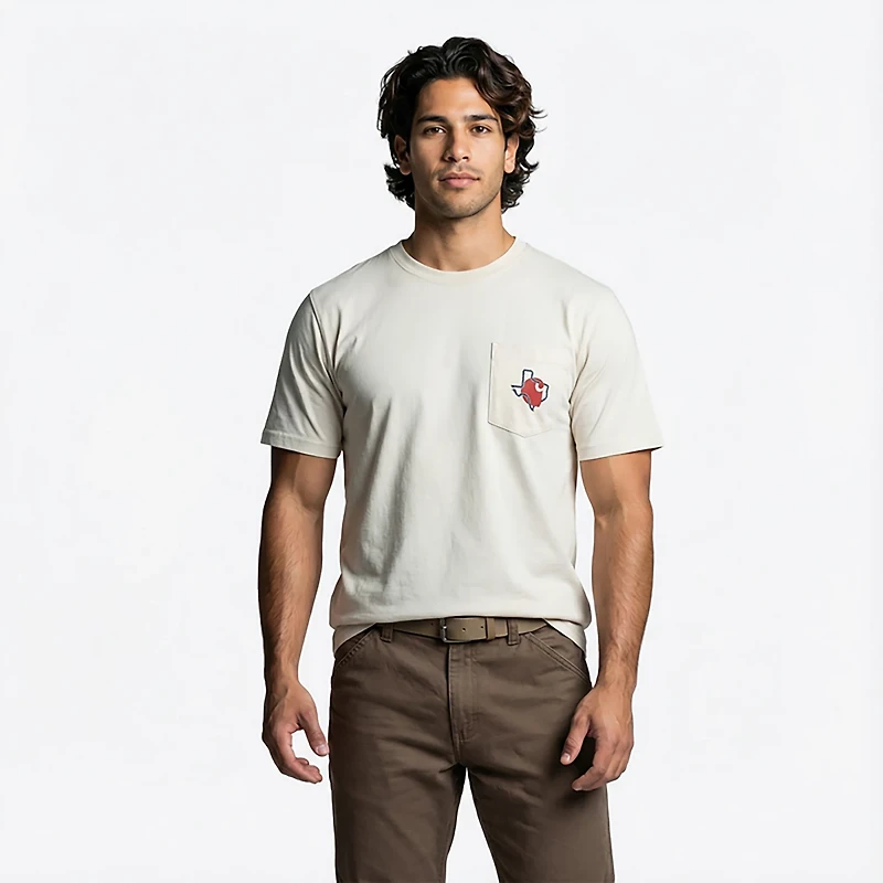 Carhartt Men's Texas Short Sleeve Rope State Logo Graphic T-shirt