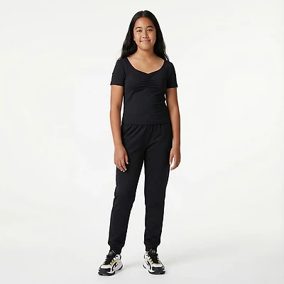 Under Armour Girls' Motion Ruched T-shirt