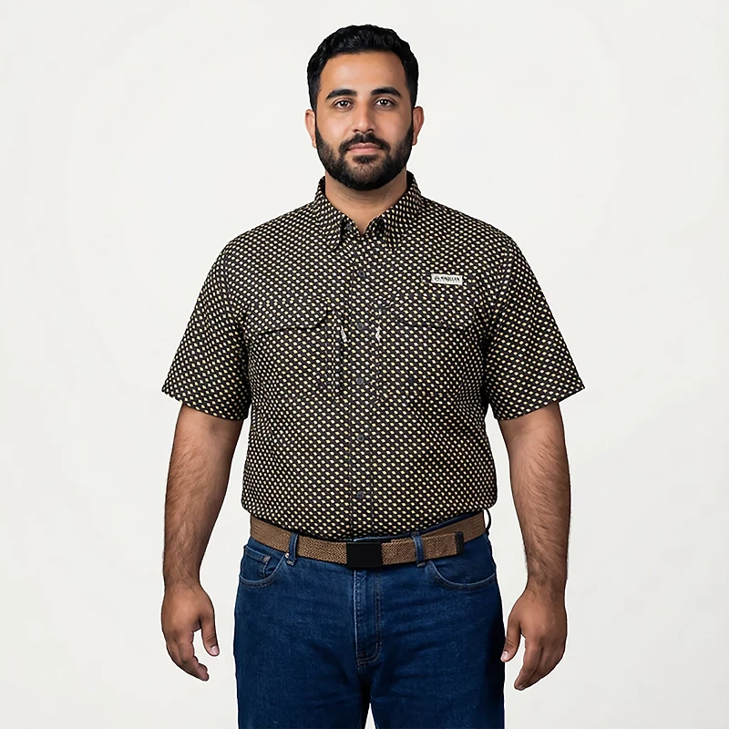 Magellan Outdoors Men's Local State Missouri Print Short Sleeve Shirt