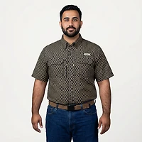 Magellan Outdoors Men's Local State Missouri Print Short Sleeve Shirt