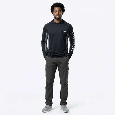 Magellan Outdoors Men's Fish Gear Angler Long Sleeve Hoodie