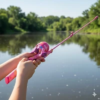 Zebco Wonder Woman No Tangle Spincast Combo