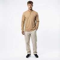 Wolverine Men's Flame Resistant Long Sleeve Henley T-shirt