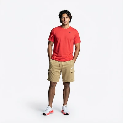 Nike Men's Club Brushed Fleece Cargo Shorts 9.5