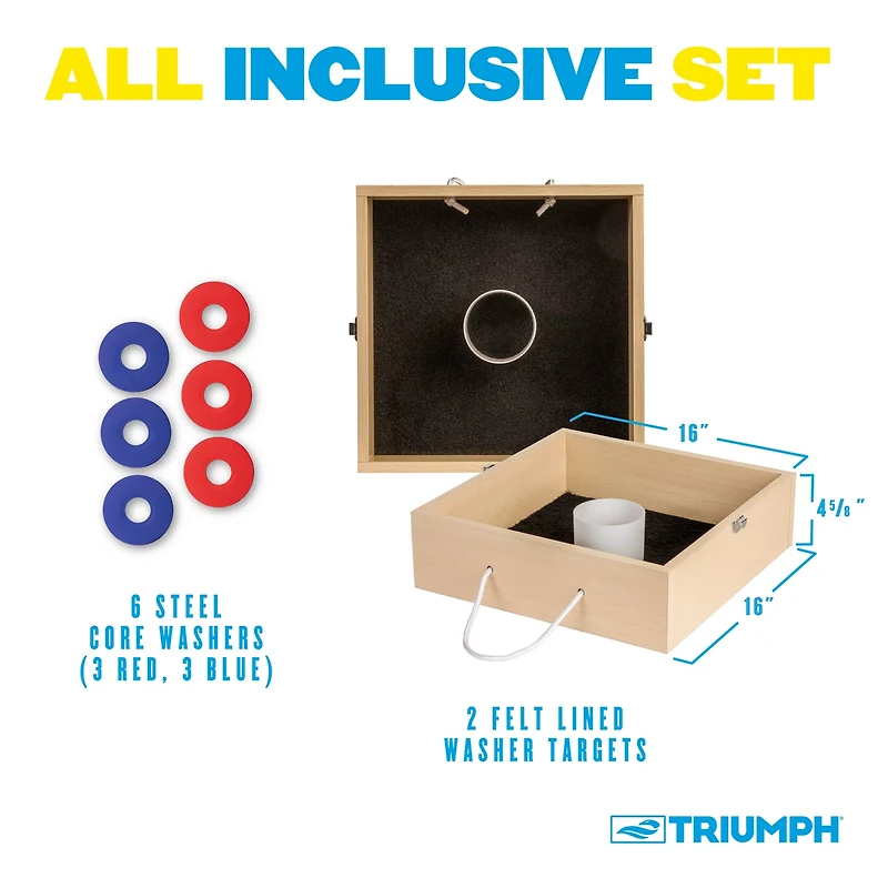 Triumph Single Hole Washer Toss Game