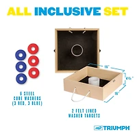 Triumph Single Hole Washer Toss Game