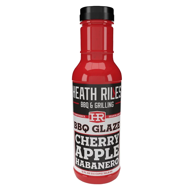 Heath Riles BBQ 12 oz. Cherry Apple Habanero Glaze