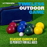 Triumph Deluxe Bocce Set