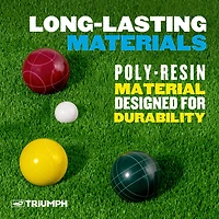 Triumph Deluxe Bocce Set