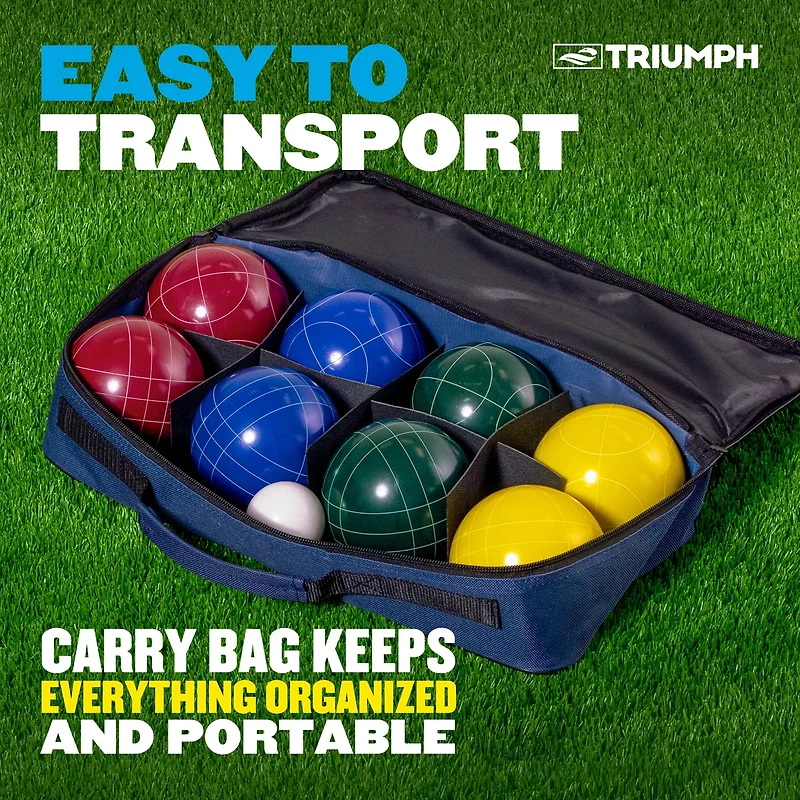 Triumph Deluxe Bocce Set