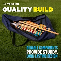 Triumph Deluxe Croquet Set