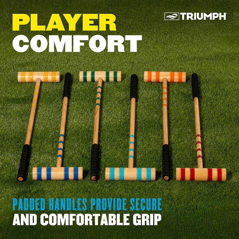 Triumph Deluxe Croquet Set