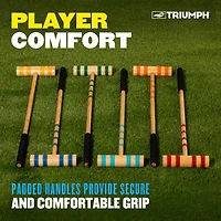 Triumph Deluxe Croquet Set