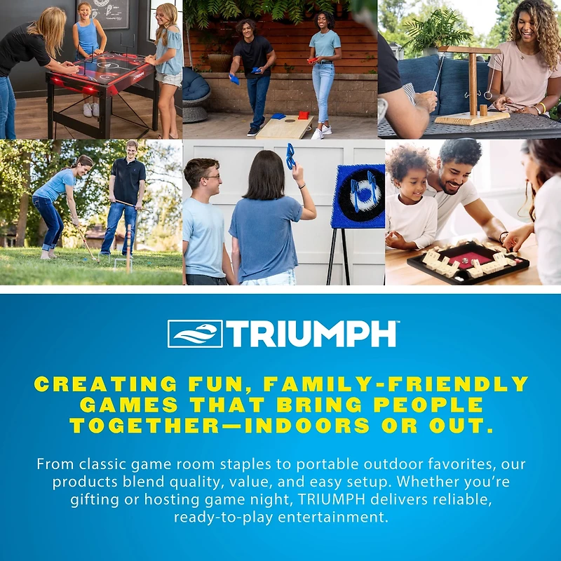 Triumph Deluxe Croquet Set