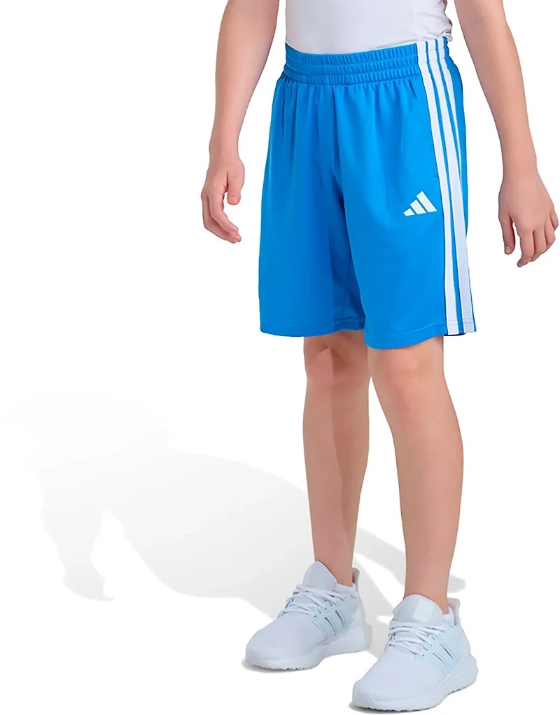 adidas Boys' 3-Stripe Shorts 8