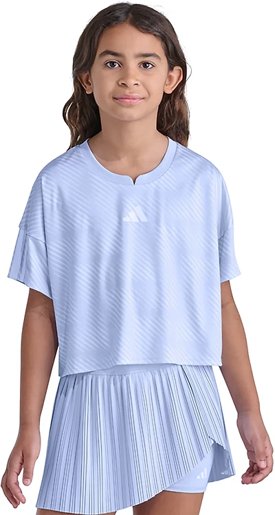 adidas Girls' All Over Print World Soccer Top