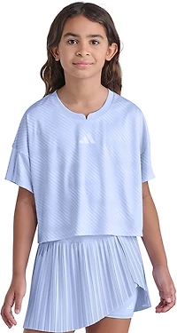 adidas Girls' All Over Print World Soccer Top