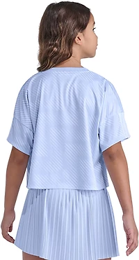 adidas Girls' All Over Print World Soccer Top