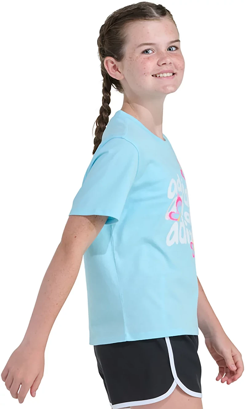 adidas Girls' Butterflies Graphic T-shirt