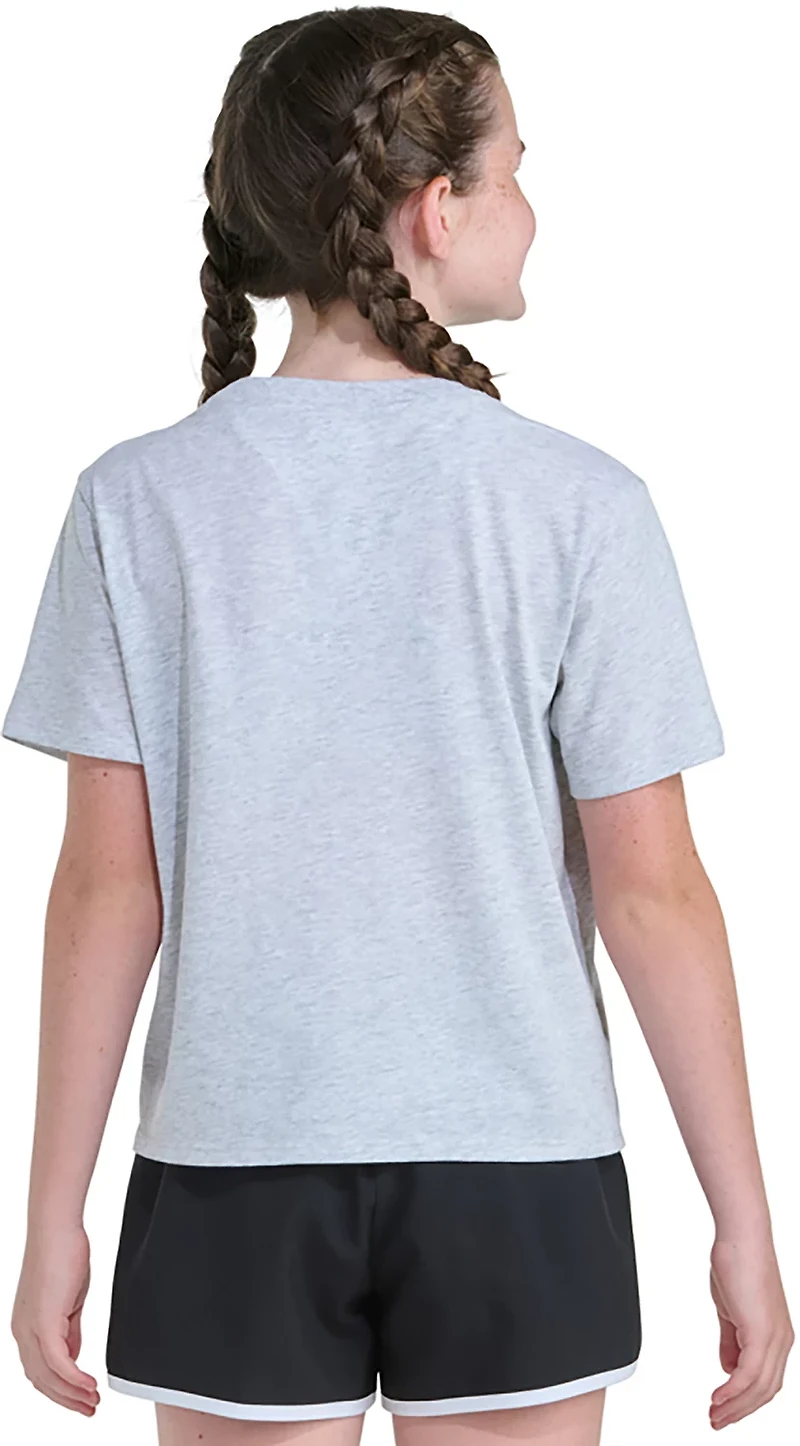 adidas Girls' Fruit Sports Heather Graphic T-shirt