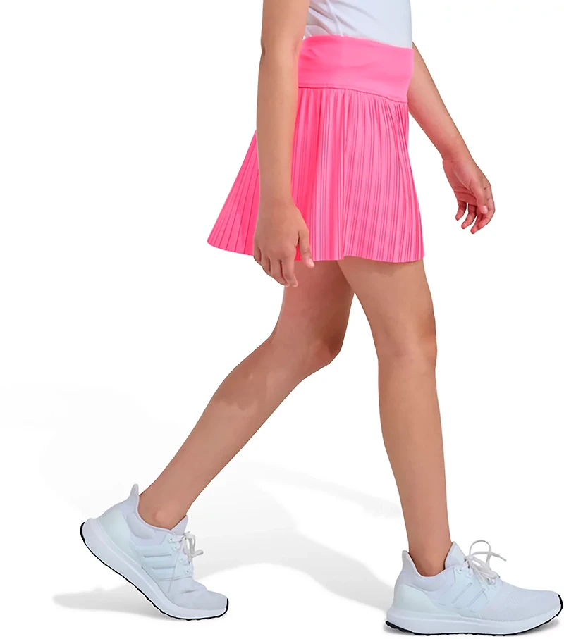 adidas Girls' Woven Pleated Skort