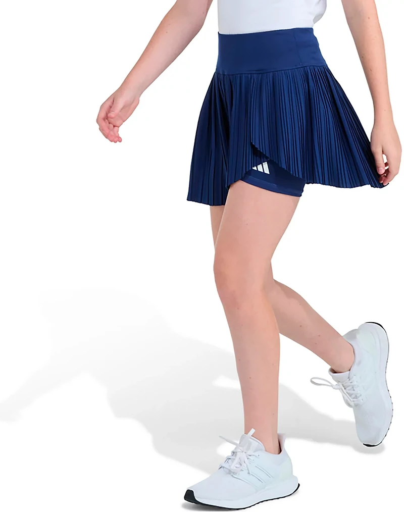 adidas Girls' Woven Pleated Skort