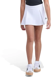 adidas Girls' Pleated Double Knit Skort