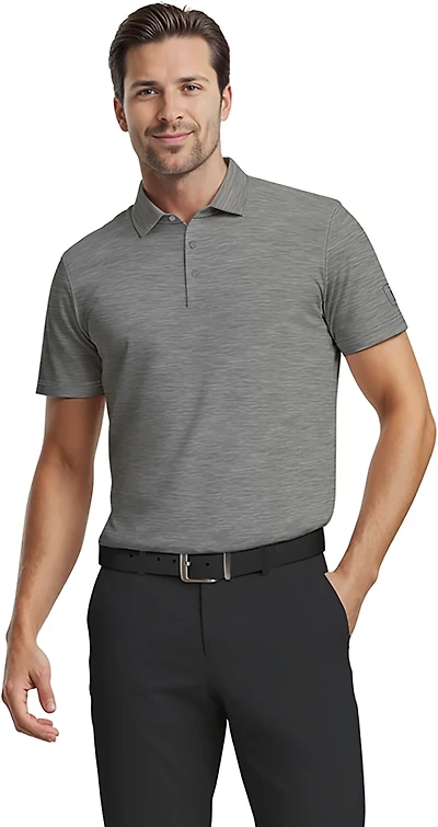 PGA Tour Men's Airflux Jaspe Polo