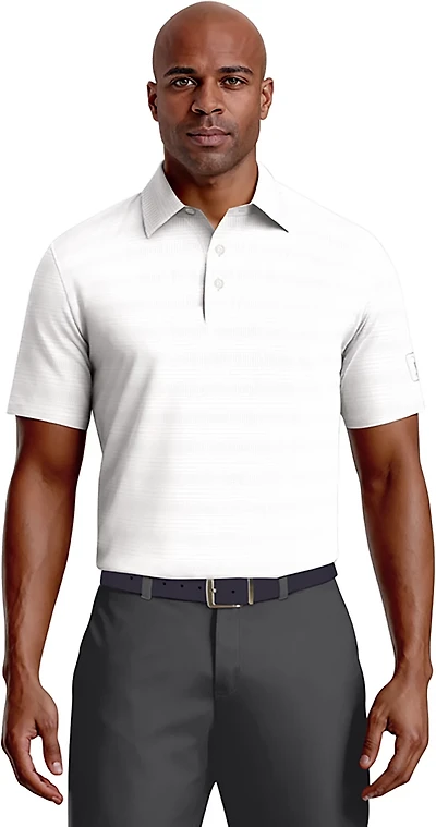 PGA Tour Men's Airflux Jaspe Polo