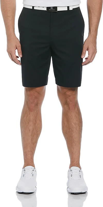 PGA Tour Men's 9" FF Set On AW Perf Stretch Short